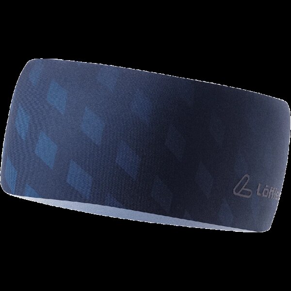 Loeffler-Loeffler-Elastic-Open-Cut-Stirnband-dunkelblau-blau Löffler - Löffler Elastic Open Cut Stirnband dunkelblau