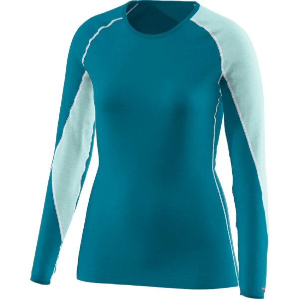 Loeffler-Loeffler-Transtex®-Merino-Longsleeve-blue-coral-blau Löffler - Löffler Transtex® Merino Longsleeve blue coral