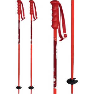 Komperdell - Komperdell Red Peak Alpin Skistock Kinder red