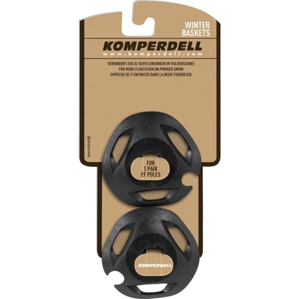 Komperdell-Komperdell-Mini-UL-Teller-schwarz-schwarz Komperdell - Komperdell Mini UL Teller schwarz