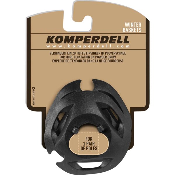 Komperdell-Komperdell-Regular-UL-Eisflanke-Winterteller-schwarz-schwarz Komperdell - Komperdell Regular UL Eisflanke Winterteller schwarz