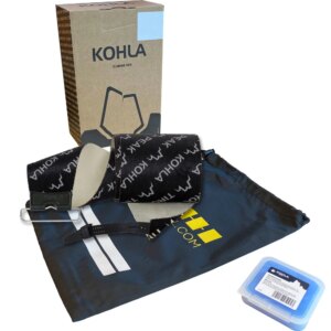 Kohla - Kohla Wayback / Talkback 84 Tourenfell-Set inkl. Wachs und Tasche