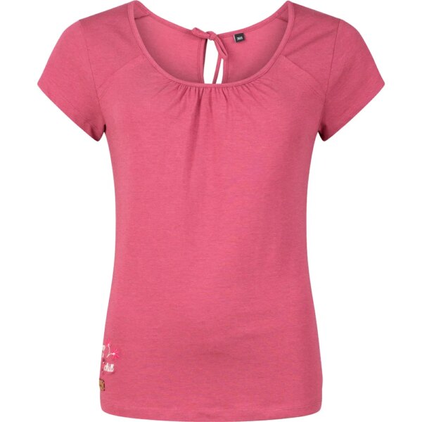 Chillaz - Chillaz Hide the Best Time To Chill Flower T-Shirt dry rose melange