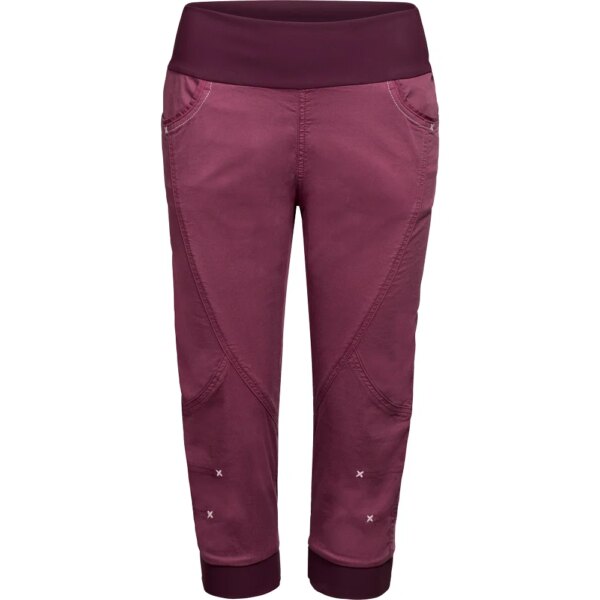 Chillaz-Chillaz-Fuji-2.0-34-Kletterhose-dark-bordeaux-lila Chillaz - Chillaz Fuji 2.0 3/4 Kletterhose dark bordeaux