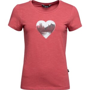Chillaz - Chillaz Gandia Mountain Heart T-Shirt rot