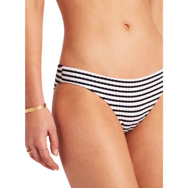 Seafolly-Seafolly-SorrentoStripe-Hipster-Bikinihose-schwarz-schwarz Seafolly - Seafolly SorrentoStripe Hipster Bikinihose schwarz