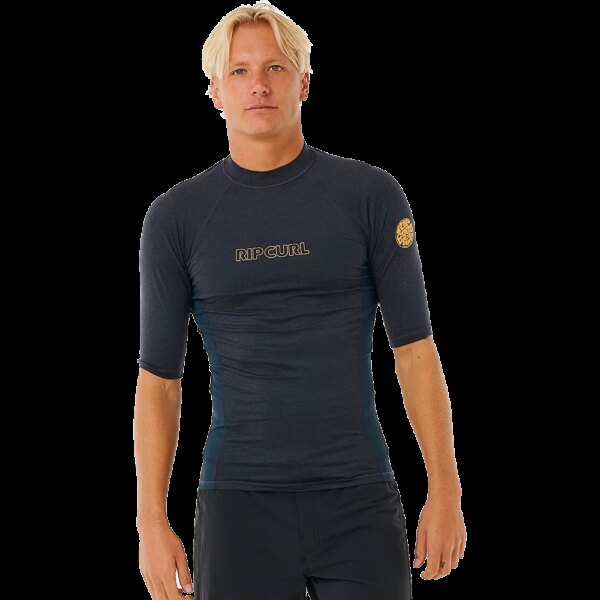 Rip-Curl-Dawn-Patrol-UPF-Perf-UV-Shirt-navy-marle-blau Rip - Curl Dawn Patrol UPF Perf UV-Shirt navy marle