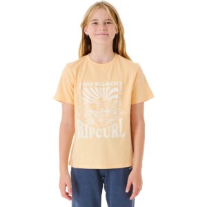Rip - Curl Tropical Sunset T-Shirt Mädchen blush
