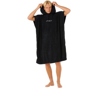 Rip - Curl Brand Hooded Strandtuch schwarz