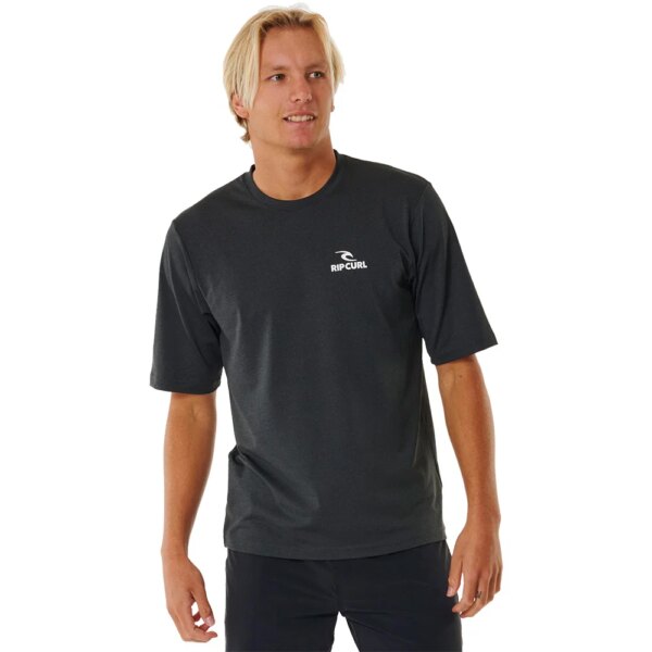 Rip-Curl-Stack-UPF-UV-Shirt-black-marle-schwarz Rip - Curl Stack UPF UV-Shirt black marle