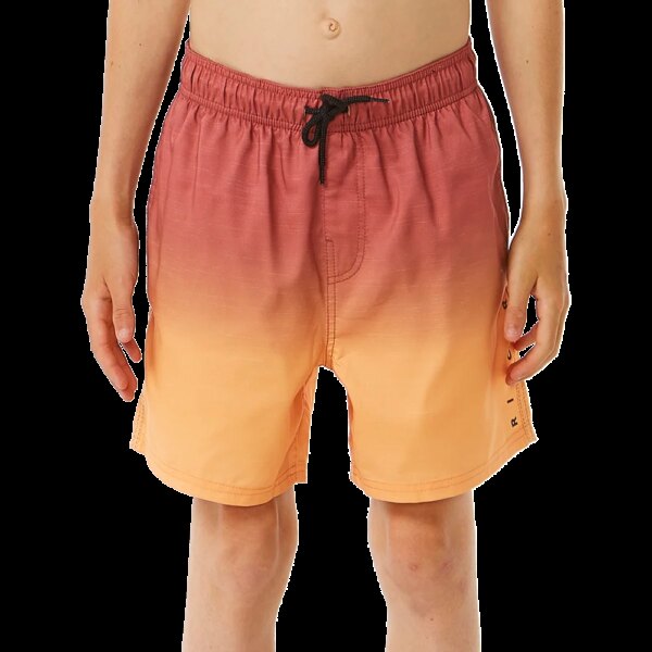 Rip - Curl Fade Volley Jungen hot coral