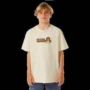 Rip - Curl Surf Revival Mumma T-Shirt Jungen vintage white