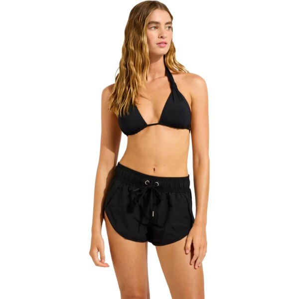 Seafolly-Seafolly-Multi-Fit-Longline-Tri-Bikini-Top-schwarz-schwarz Seafolly - Seafolly Multi Fit Longline Tri Bikini Top schwarz