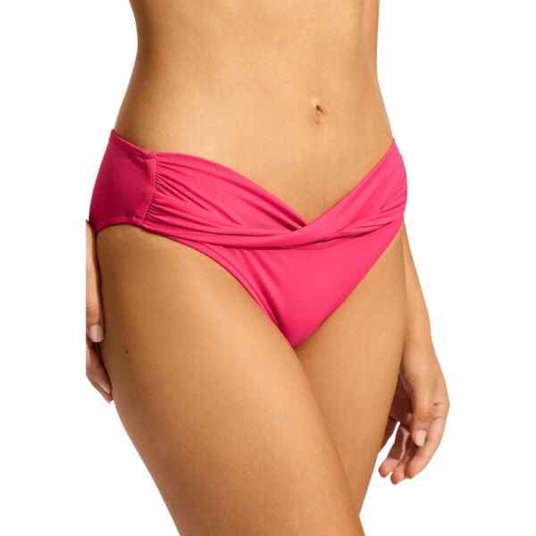 Seafolly-Seafolly-S.Collective-Twist-Band-Mini-Hipster-Bikini-Pants-raspberry-rosapink Seafolly - Seafolly S.Collective Twist Band Mini Hipster Bikini Pants raspberry