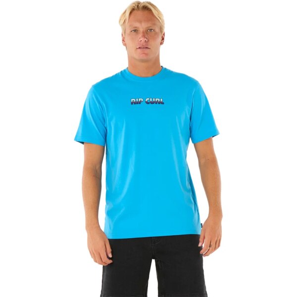 Rip-Curl-Big-Mumma-Icon-T-Shirt-blue-paint-blau Rip - Curl Big Mumma Icon T-Shirt blue paint