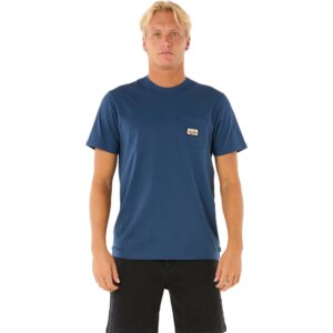 Rip - Curl Surf Paradise Badge Update T-Shirt washed navy