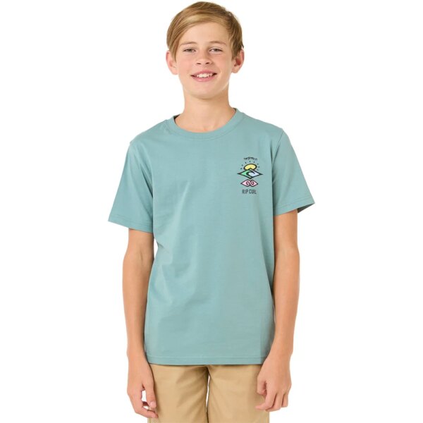 Rip - Curl Search Icon T-Shirt Jungen blue lagoon
