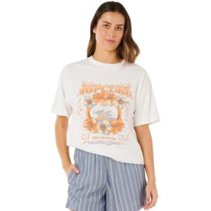 Rip - Curl Pacific Coast Heritage T-Shirt bone