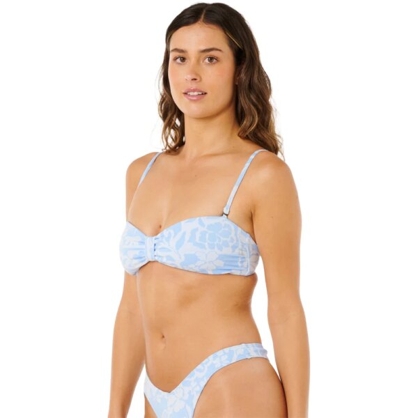 Rip-Curl-Pacific-Coast-Bandeau-Bikini-Top-sky-blue-blau Rip - Curl Pacific Coast Bandeau Bikini Top sky blue