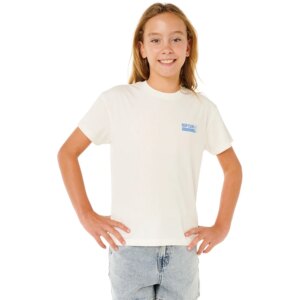 Rip - Curl Ocean Break Relaxed T-Shirt Mädchen bone