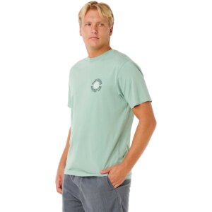Rip - Curl Pacific Rinse Circle Relaxed T-Shirt aloe