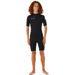 Rip - Curl Trad 2/2 Back Zip Springsuit Kinder schwarz