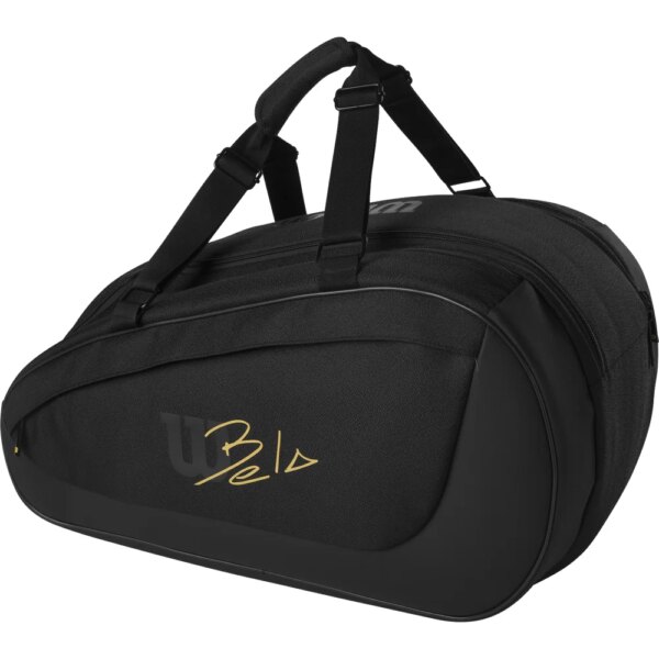 Wilson-Wilson-Bela-DNA-Super-Tour-Padeltasche-schwarz-schwarz Wilson - Wilson Bela DNA Super Tour Padeltasche schwarz