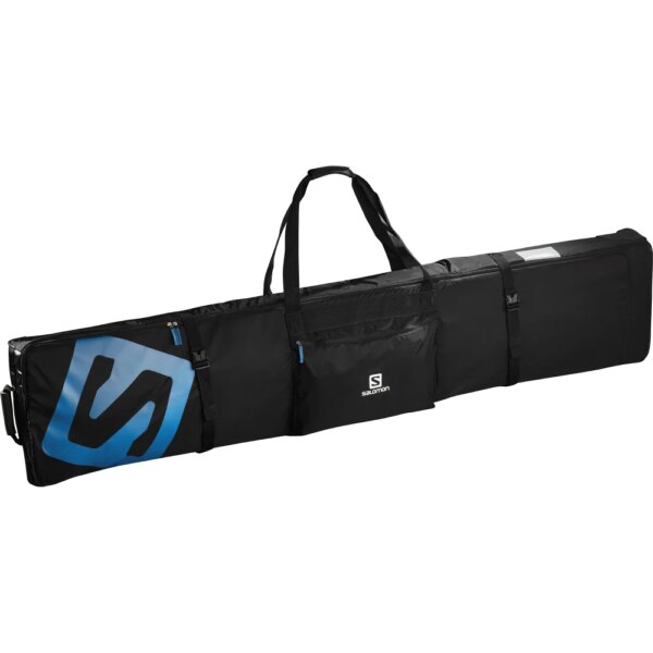 Salomon - Salomon Clubline Wheeled Trolley Skisack für 2-3 Paar Ski schwarz