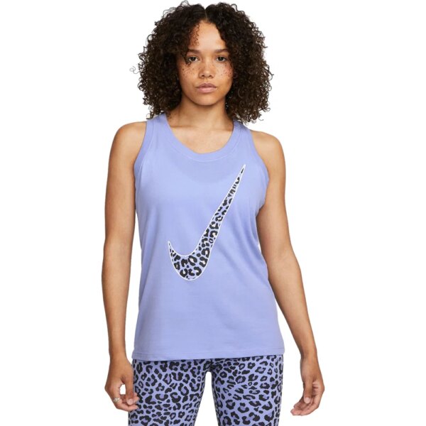 Nike-Nike-Dri-fit-Tanktop-light-thistle-blau Nike - Nike Dri-fit Tanktop light thistle