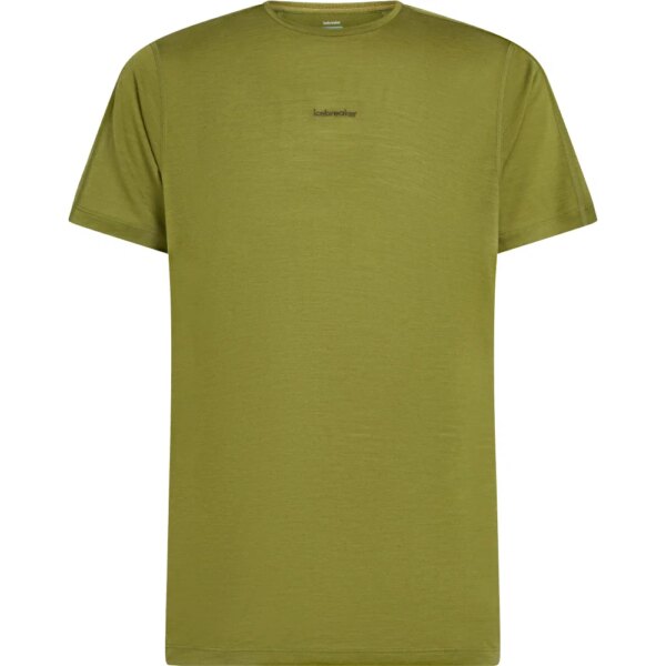Icebreaker-Icebreaker-Merino-125-Cool-Lite-Sphere-T-Shirt-C-Block-gruen-gruen Icebreaker - Icebreaker Merino 125 Cool-Lite Sphere T-Shirt C Block grün