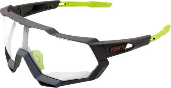 0196261017380 100 Percent Speedtrap Soft Tact Cool Grey / Photochromic Lens