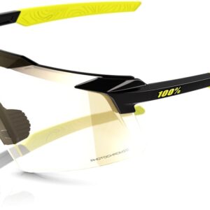 100 Percent Aerocraft Gloss Metallic Black / Photochromic Lens