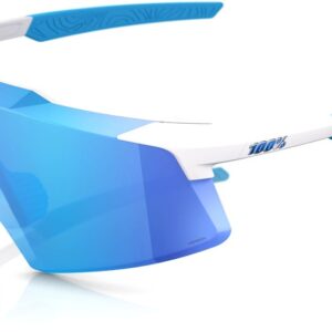 100 Percent Aerocraft Matte White / HiPER Multilayer Mirror Lens