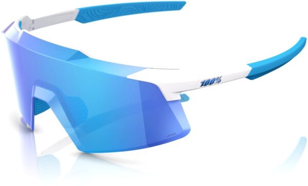 0196261017755 100 Percent Aerocraft Matte White / HiPER Multilayer Mirror Lens