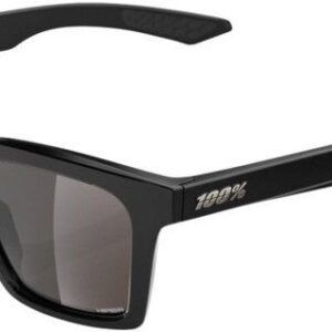 100 Percent Erba Polished Black - HiPER Crimson Silver Lens