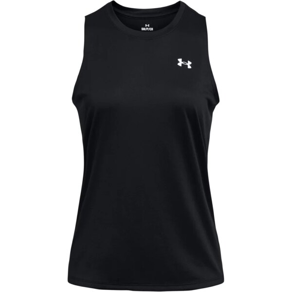 Under-Armour-Tech™-Tank-Solid-Tanktop-schwarz-schwarz Under - Armour Tech™ Tank Solid Tanktop schwarz