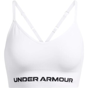 Under - Armour Vanish Seamless Low Sport BH weiß