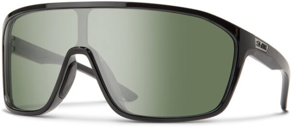 0197737016074 Smith Boomtown Matte Black - ChromaPop Polar Black