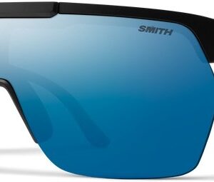 Smith XC Matte Black - ChromaPop Polar Blue Mirror