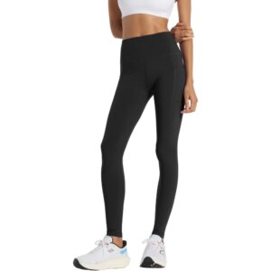 New - Balance Sleek Pocket High Rise Leggings schwarz