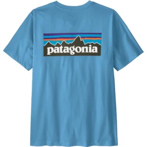 Patagonia - Patagonia P-6 Logo T-Shirt blau