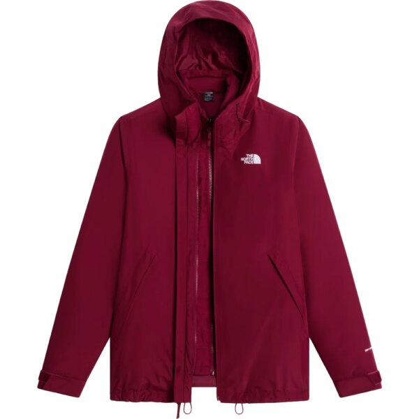 The-North-Face®-Carto-Mono-Triclimate-Kapuzenjacke-rot-rot The - North Face® Carto Mono Triclimate Kapuzenjacke rot