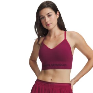 Under - Armour Vanish Seamless Low Sport BH claret