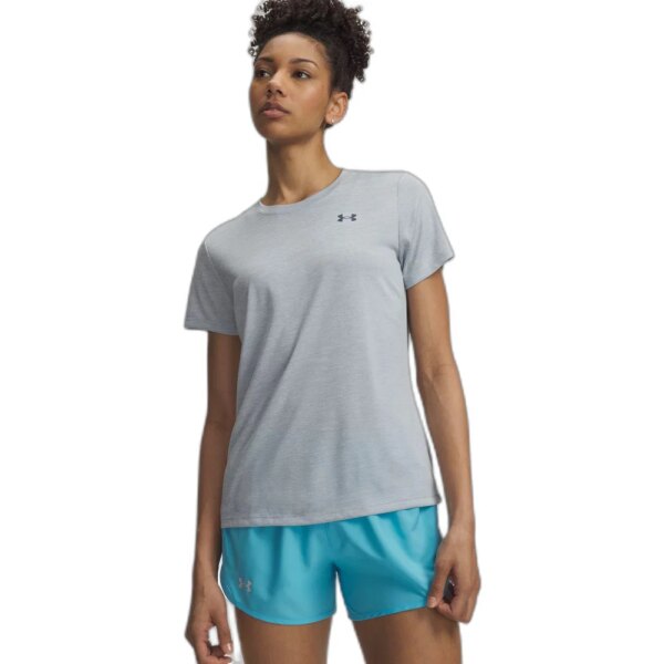 Under-Armour-Tech-Trainingsshirt-grau-grau Under - Armour Tech Trainingsshirt grau