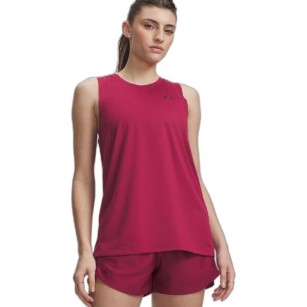 Under-Armour-Tech-Tanktop-rot-rot Under - Armour Tech Tanktop rot