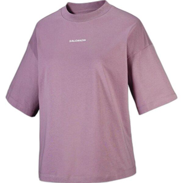 Salomon-Salomon-Logo-T-Shirt-braun-braun Salomon - Salomon Logo T-Shirt braun