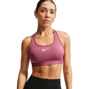 Nike - Nike Swoosh Sport-BH grau