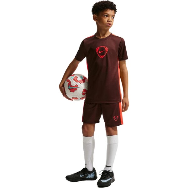 Nike-Nike-Academy-Dri-FIT-Fussballshorts-Kinder-rot-rot Nike - Nike Academy+ Dri-FIT Fußballshorts Kinder rot