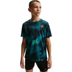 Nike - Nike Miler Dri-FIT Laufshirt Kinder blau