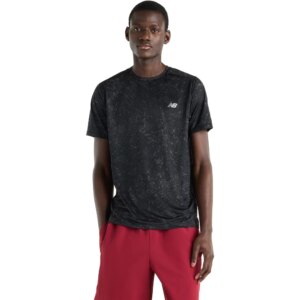 New - Balance Sport Essential Printed T-Shirt neptune grey